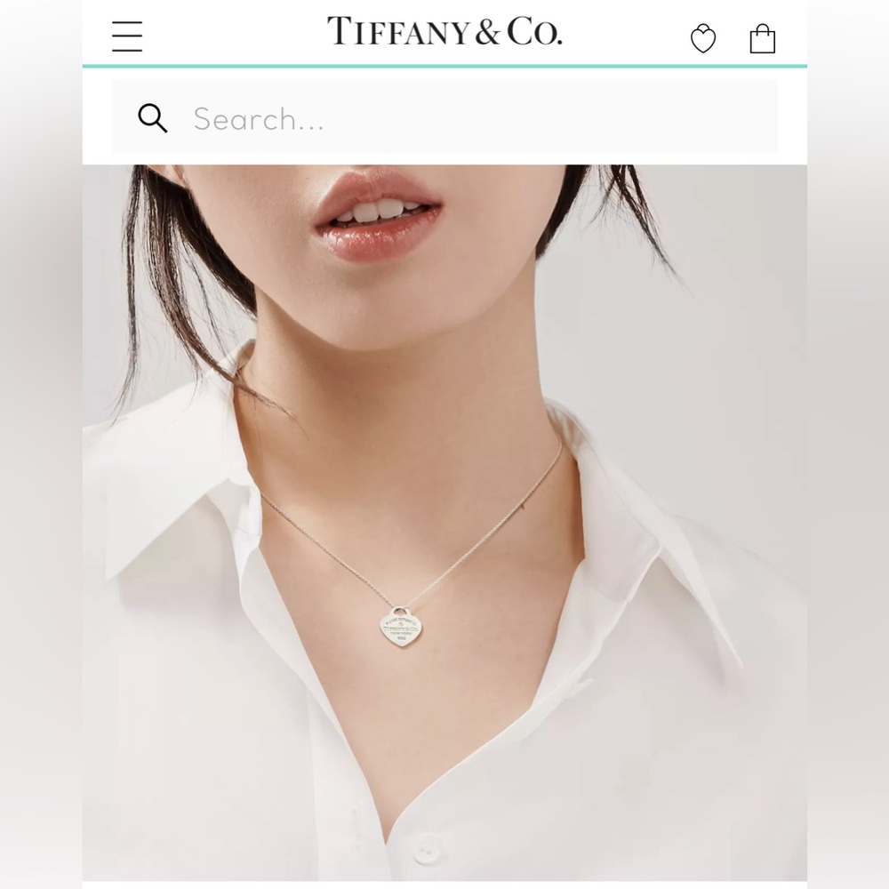 Return to Tiffany Heart Tag Pendant